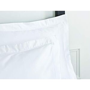 Bianca Luxury 800 Thread Count Cotton Sateen Oxford Pillowcase White Bianca Luxury 800 Thread Count Cotton Sateen Oxford Pillowcase White