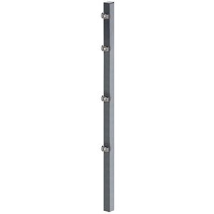 Alberts Fence Post Hot-Dip Galvanised Including Clamping Bracket Alberts Fence Post Hot-Dip Galvanised Including Clamping Bracket