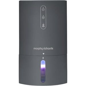 Morphy Richards PureFresh Dehumidifer, 0,9L, Compact, Lightweight, Quiet, Ambient Lighting, Auto Shut off and Defrost, For Bedrooms,Wardrobes, Kitchens, Caravans, and Window Sills, Grey, 822001 Morphy Richards PureFresh Dehumidifer, 0,9L, Compact, Lightweight, Quiet, Ambient Lighting, Auto Shut off and Defrost, For Bedrooms,Wardrobes, Kitchens, Caravans, and Window Sills, Grey, 822001