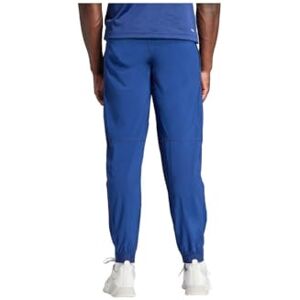 adidas Men's Train Essentials Training Woven Pants, Dark Blue/White, L adidas Men's Train Essentials Training Woven Pants, Dark Blue/White, L