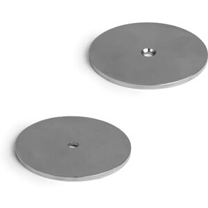 FIRST4MAGNETS Nickel Plated Countersunk Mild Steel Disc for Using Magnets, Hang Artwork or Noticeboards 50mm Dia x 2mm Thick x 4.2mm countersunk Hole Pack of 50 FIRST4MAGNETS Nickel Plated Countersunk Mild Steel Disc for Using Magnets, Hang Artwork or Noticeboards 50mm Dia x 2mm Thick x 4.2mm countersunk Hole Pack of 50