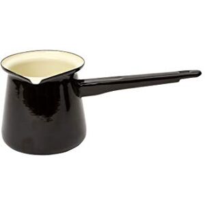 Dexam 17819267 Vintage Turkish Coffee Pot, Enamel, Black, 20.8x10.2x9 cm Dexam 17819267 Vintage Turkish Coffee Pot, Enamel, Black, 20.8x10.2x9 cm