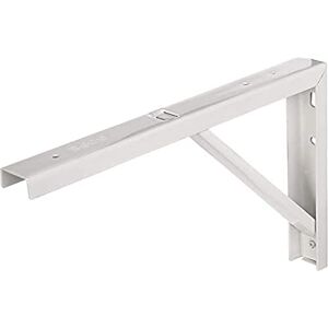 Alberts GAH- 803025 Bracket U-Profile Raw Steel Galvanised Surface with White Plastic Coating 30 x 15 x 1.75 mm Height 175 mm Depth 300 mm Alberts GAH- 803025 Bracket U-Profile Raw Steel Galvanised Surface with White Plastic Coating 30 x 15 x 1.75 mm Height 175 mm Depth 300 mm