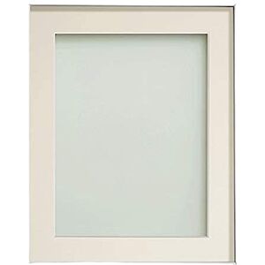 Frame Company Allington White 12x10 inch Frame With Ivory Mount For Image 8x6 inch *Choice of sizes* Fitted with Real Glass Frame Company Allington White 12x10 inch Frame With Ivory Mount For Image 8x6 inch *Choice of sizes* Fitted with Real Glass