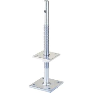 Alberts Gah- 217532 Post Anchor Adjustable Height 100-230 mm Screw-On Yellow-Galvanised Alberts Gah- 217532 Post Anchor Adjustable Height 100-230 mm Screw-On Yellow-Galvanised