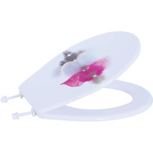 MSV Borneo Toilet Seat, Multi-Colour, 25 x 25 x 5 cm MSV Borneo Toilet Seat, Multi-Colour, 25 x 25 x 5 cm