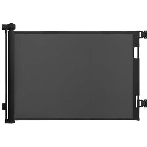 Relaxdays , extendable up to 3 m, drill installation, child safety, stair gate, black, Plastic, Iron, 86 cm (H) x 300 cm (W) x 1 cm (D) Relaxdays , extendable up to 3 m, drill installation, child safety, stair gate, black, Plastic, Iron, 86 cm (H) x 300 cm (W) x 1 cm (D)