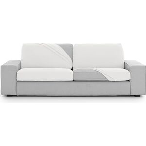 ECOMMERC3 Seat Cover for Bi-Elastic Sofa, Size XL – White Chair Cover, Easy to Put on and Remove with Elastic Fasteners ECOMMERC3 Seat Cover for Bi-Elastic Sofa, Size XL – White Chair Cover, Easy to Put on and Remove with Elastic Fasteners