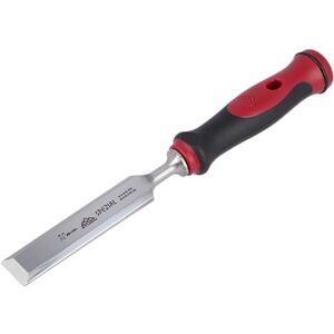 Stubai 356030 "Swedish Type" Special Wood Chisel with 2C-Handle, Silver/Red/Black, 30 mm Stubai 356030 "Swedish Type" Special Wood Chisel with 2C-Handle, Silver/Red/Black, 30 mm