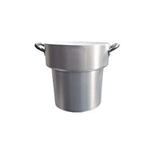 Baldassare Agnelli Pentole Agnelli ALMA142A28 Stepped Pot 2 Handles in Steel, Professional Aluminium, Diameter 28 cm Baldassare Agnelli Pentole Agnelli ALMA142A28 Stepped Pot 2 Handles in Steel, Professional Aluminium, Diameter 28 cm