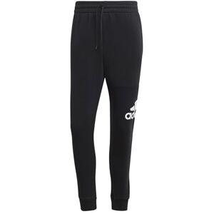 adidas Men's Essentials Fleece Tapered Cuff Big Logo Pants, Black, XL Short adidas Men's Essentials Fleece Tapered Cuff Big Logo Pants, Black, XL Short