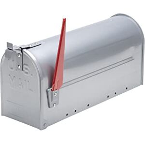 Sterling US Aluminium Mailbox Silver Sterling US Aluminium Mailbox Silver