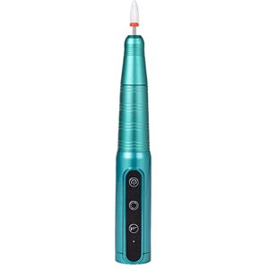 Luejnbogty Professional Electric Manicure Machine Nail Drill Drill Salon Nail Cutter for Removing Gel, Dark Green Luejnbogty Professional Electric Manicure Machine Nail Drill Drill Salon Nail Cutter for Removing Gel, Dark Green