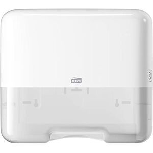 Tork Singlefold/C-Fold Mini Hand Towel Dispenser 553100 H3 Paper Towel Dispenser Slim, White Tork Singlefold/C-Fold Mini Hand Towel Dispenser 553100 H3 Paper Towel Dispenser Slim, White