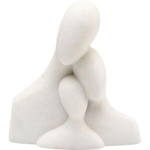 KARE Design Decorative Figure Soft Family, White, Accessory, Living Room, Decoration for Shelves or Sideboards, Decorative Skultpur, Decoration, 30 x 28 x 13 cm (H x W x D) KARE Design Decorative Figure Soft Family, White, Accessory, Living Room, Decoration for Shelves or Sideboards, Decorative Skultpur, Decoration, 30 x 28 x 13 cm (H x W x D)