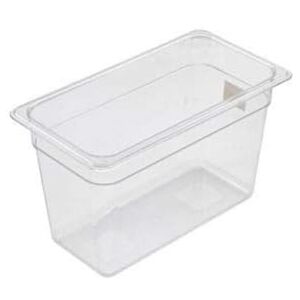 Stalwart Genware PC13-200 1/3 -Polycarbonate GN Pan, 200 mm, Clear Stalwart Genware PC13-200 1/3 -Polycarbonate GN Pan, 200 mm, Clear