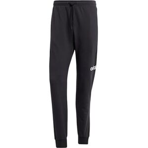 adidas Men's Essentials Linear French Terry Pant, Black/White, XXL adidas Men's Essentials Linear French Terry Pant, Black/White, XXL