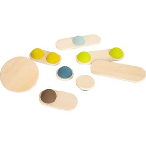 Small Foot 12242 Balance Stones Adventure, two-sided and made of stable wood, for kids aged 3+ years Small Foot 12242 Balance Stones Adventure, two-sided and made of stable wood, for kids aged 3+ years