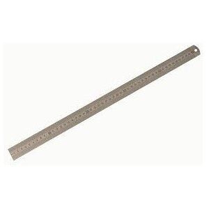 Graphoplex Double-Sided Flexible Steel Ruler Thickness = 0.5 mm Width = 13 mm Length = 30 cm Graphoplex Double-Sided Flexible Steel Ruler Thickness = 0.5 mm Width = 13 mm Length = 30 cm