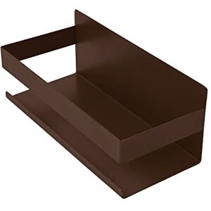 INOXLM Shower Shelf, Self-Adhesive Bathroom Shelves Corner Organizer, Kitchen Shelf, Kitchen Shelf, Spice Rack (Brown) INOXLM Shower Shelf, Self-Adhesive Bathroom Shelves Corner Organizer, Kitchen Shelf, Kitchen Shelf, Spice Rack (Brown)