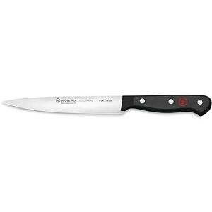 Wüsthof Gourmet 6 Inch Flexible Fillet Knife, Black Wüsthof Gourmet 6 Inch Flexible Fillet Knife, Black
