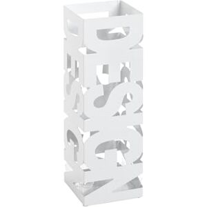 HAKU Möbel Umbrella Stand White, Metal Size: W 16 cm X H 48 cm X D 16 cm, Style: Modern HAKU Möbel Umbrella Stand White, Metal Size: W 16 cm X H 48 cm X D 16 cm, Style: Modern