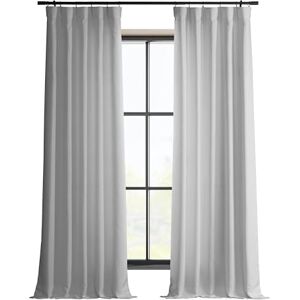 HPD Half Price Drapes Italian Faux Linen Curtains 108 Inches Long Room Darkening Curtains for Bedroom and Living Room 50 X 108, (1 Panel), Dove White HPD Half Price Drapes Italian Faux Linen Curtains 108 Inches Long Room Darkening Curtains for Bedroom and Living Room 50 X 108, (1 Panel), Dove White
