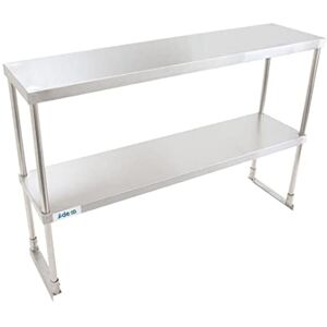 Stalwart DA-DOS300X900 Double Tier Overshelf Stainless Steel 900x300x800mm Stalwart DA-DOS300X900 Double Tier Overshelf Stainless Steel 900x300x800mm