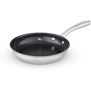 Tower Good Food in Partnership with Tri-Ply 24cm Frying Pan, 10x Stronger Superior Ceramic Coating, Induction Compatible, Stainless Steel Tower Good Food in Partnership with Tri-Ply 24cm Frying Pan, 10x Stronger Superior Ceramic Coating, Induction Compatible, Stainless Steel