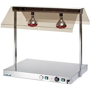 Stalwart DA-WM2F Buffet Food Warmer with Gantry Stainless Steel 2 Infrared Lamps Sneeze Guards 2xGN1/1 Stalwart DA-WM2F Buffet Food Warmer with Gantry Stainless Steel 2 Infrared Lamps Sneeze Guards 2xGN1/1