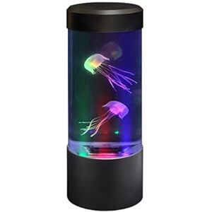 Playlearn Mini Jellyfish Aquarium Lamp Electric Jellyfish Fake Fish Aquarium Tank- LED Fantasy Jellyfish Lamp Colour Changing Mood Luminous Flux Light, Black Playlearn Mini Jellyfish Aquarium Lamp Electric Jellyfish Fake Fish Aquarium Tank- LED Fantasy Jellyfish Lamp Colour Changing Mood Luminous Flux Light, Black