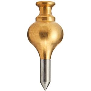 Monument 246u Brass Plumb Bob 1.1/2oz Size 00 Monument 246u Brass Plumb Bob 1.1/2oz Size 00