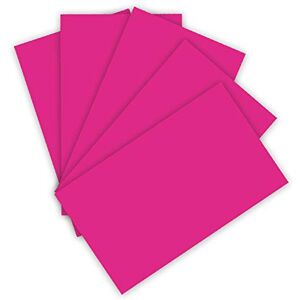 Folia 6122/4/23 Coloured Card 220 g/m², Craft Card in Pink, DIN A4, 100 Sheets, as a Basis for Numerous Crafts Folia 6122/4/23 Coloured Card 220 g/m², Craft Card in Pink, DIN A4, 100 Sheets, as a Basis for Numerous Crafts