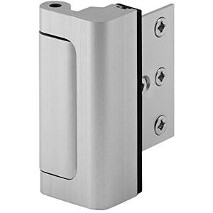 PRiME U 10827 Door Reinforcement Lock, Satin Nickel, 7.62 cm PRiME U 10827 Door Reinforcement Lock, Satin Nickel, 7.62 cm