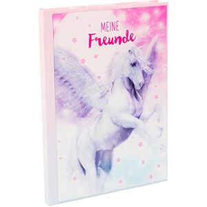 Goldbuch 43204 Pegasus 3D, DIN A5, Friendship Fill in, Memory Book for Friends, Notebook with 88 Illustrated Pages, Cover with Art Print, Approx. 15 x 21 x 1.5 cm, 15 x 21 cm Goldbuch 43204 Pegasus 3D, DIN A5, Friendship Fill in, Memory Book for Friends, Notebook with 88 Illustrated Pages, Cover with Art Print, Approx. 15 x 21 x 1.5 cm, 15 x 21 cm