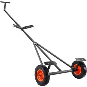 VEVOR Boat Trailer Dolly, 420lbs Load Capacity, Carbon Steel Trailer Mover with Adjustable Length, 15.7 in Pneumatic Tires and Nonslip Support Bracket, for Moving Kayak Motorboat Fishing Boat VEVOR Boat Trailer Dolly, 420lbs Load Capacity, Carbon Steel Trailer Mover with Adjustable Length, 15.7 in Pneumatic Tires and Nonslip Support Bracket, for Moving Kayak Motorboat Fishing Boat