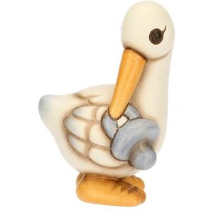 THUN Cindy Stork with Pacifier Blue Ceramic Favor Collection 4 x 3.8 x 6 cm THUN Cindy Stork with Pacifier Blue Ceramic Favor Collection 4 x 3.8 x 6 cm