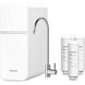 Philips Water MICROFILTRATION system, Improved water taste, Long-lasting filter, Compact design & Easy installation Philips Water MICROFILTRATION system, Improved water taste, Long-lasting filter, Compact design & Easy installation