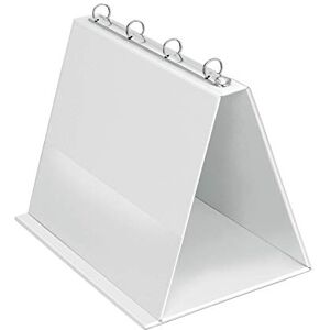 VELOFLEX 4101090 Table flip chart A4, presentation, flip chart, pop-up ring book, made of PVC, landscape format, white, 1 piece VELOFLEX 4101090 Table flip chart A4, presentation, flip chart, pop-up ring book, made of PVC, landscape format, white, 1 piece