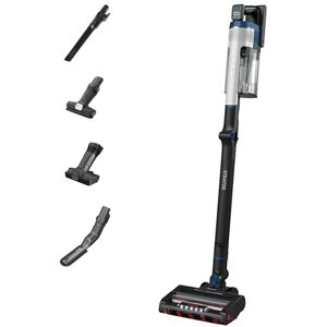 Shark Stratos Cordless Pet Pro Stick Vacuum Cleaner with Anti Hair Wrap Plus, Clean Sense IQ, DuoClean, 60min Run-Time, Removable Battery, 4 Attachments, Anti-Allergen, White/Navy IZ402UKTSB Shark Stratos Cordless Pet Pro Stick Vacuum Cleaner with Anti Hair Wrap Plus, Clean Sense IQ, DuoClean, 60min Run-Time, Removable Battery, 4 Attachments, Anti-Allergen, White/Navy IZ402UKTSB