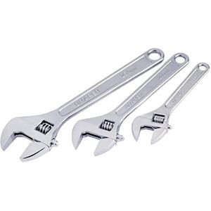 Draper Redline 67642 Adjustable Wrench Set (3-Piece) , Blue Draper Redline 67642 Adjustable Wrench Set (3-Piece) , Blue