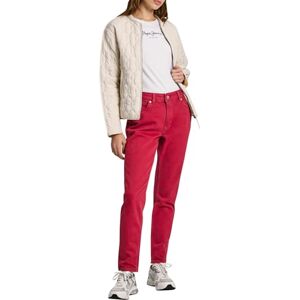 Pepe Jeans Women's Tapered Jeans Hw Pl204591, Red (Burnt Red), 29W x 28L Pepe Jeans Women's Tapered Jeans Hw Pl204591, Red (Burnt Red), 29W x 28L