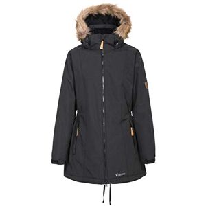 Trespass Womens Celebrity Warm Waterproof Jacket With Removable Hood, Black, 18 EU Trespass Womens Celebrity Warm Waterproof Jacket With Removable Hood, Black, 18 EU