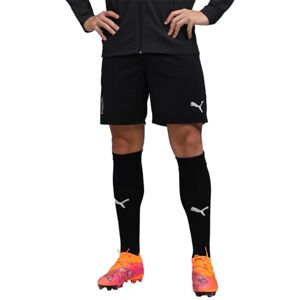 Puma Manchester City FC Men's Training Shorts with Pockets 25/26, Black (Black x Silver), l Puma Manchester City FC Men's Training Shorts with Pockets 25/26, Black (Black x Silver), l