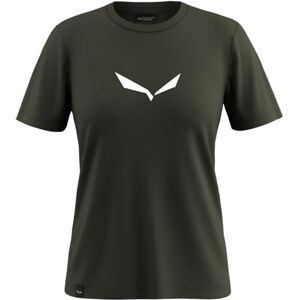 Salewa Solid Dry T-Shirt W, Dark Olive, XXS Salewa Solid Dry T-Shirt W, Dark Olive, XXS