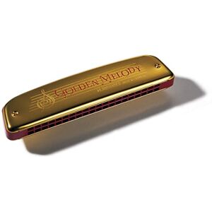 Hohner 2416-C Golden Melody Tremolo Harmonica, Key of C, Gold Hohner 2416-C Golden Melody Tremolo Harmonica, Key of C, Gold