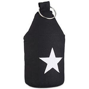Relaxdays Star Door Stop, Fabric Bumper, Floor Doorstop, Tall, with Handle, HxWxD: 25 x 12 x 12 cm, Black Relaxdays Star Door Stop, Fabric Bumper, Floor Doorstop, Tall, with Handle, HxWxD: 25 x 12 x 12 cm, Black