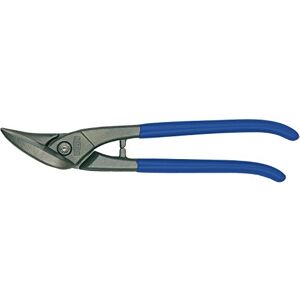 BESSEY D216-280 Right Hand Cut Straight Cutting Snips, Blue/Grey BESSEY D216-280 Right Hand Cut Straight Cutting Snips, Blue/Grey
