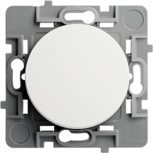 DEBFLEX Casual Evo Push Switch Wall Switch for Multi-Point Lighting Control Quick Installation ABS Recessed Installation White 76 x 76 x 34 mm DEBFLEX Casual Evo Push Switch Wall Switch for Multi-Point Lighting Control Quick Installation ABS Recessed Installation White 76 x 76 x 34 mm