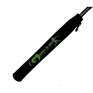 Grip-N-Rip Barrel Jacket Bat Sleeve Neoprene Softball Bat Protector, 21” Long with Textured Grip for Enhanced Control Zipper Closure for Easy Use Protects Against Scratches & Damage Black Grip-N-Rip Barrel Jacket Bat Sleeve Neoprene Softball Bat Protector, 21” Long with Textured Grip for Enhanced Control Zipper Closure for Easy Use Protects Against Scratches & Damage Black